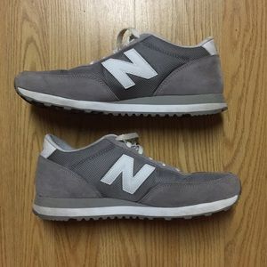 New Balance 501 Grey with White Sneakers